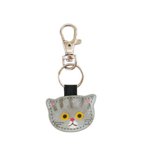 Gray civet cat (keychain)