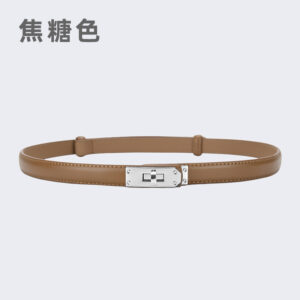 20552-silver buckle-caramel