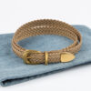 Wholesale Guangzhou Rhododendron Woven Belt with Jeans Casual Pants
