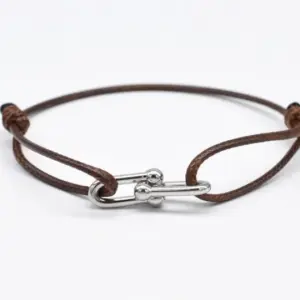 Wholesale Vintage Style Solid Color Stainless Steel Plating Bracelets