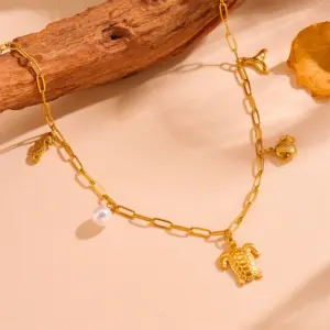 Turtle Pendant Necklace