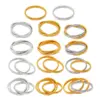 Wholesale PVD Coated 18K Gold Real Gold Plated Geometric 304 Stainless Steel 316 Stainless Steel Hip-Hop Simple Style Commute Waterproof Non Tarnish Bracelets Earrings Necklace