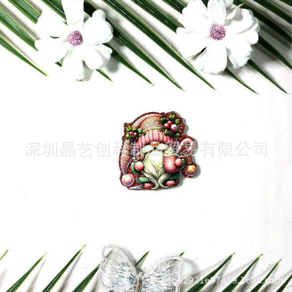 Wholesale Specializing in cross-border best-selling sequined acrylic DIY accessories and jewelry - Santa Claus series from Jingyi Innovation Factory