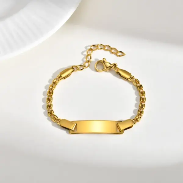 Simple Style Solid Color Butterfly 304 Stainless Steel Girl'S Adults Bracelets