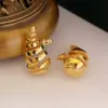 Wholesale 1 Pair Modern Style Geometric Plating Copper 18k Gold Plated Ear Studs