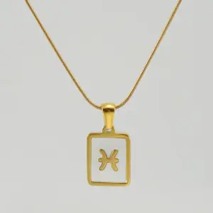 Gold / Pisces-Snake bones chain