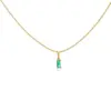 Wholesale Simple Style Geometric Copper 18K Gold Plated Necklace
