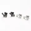 Wholesale PVD Coated 18K Gold Real Gold Plated Star 304 Stainless Steel Simple Style Korean Style Waterproof Non Tarnish Ear Studs