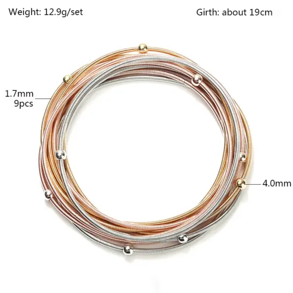 Wholesale Fashion Carbon Steel Copper Plating Bracelets 1 Piece