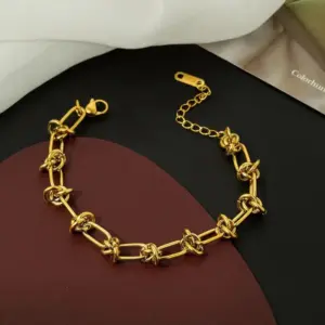 Jye243 Bracelet Golden Thorn Chain