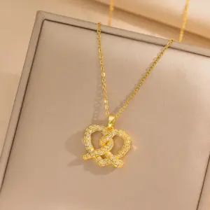 424 Gold Love Necklace
