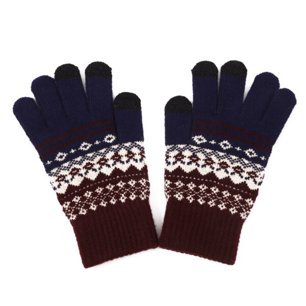 oly-48b47cafe7632dff598e23ecf7a3b698 Wholesale Thick and Warm Knitted Gloves with Velvet