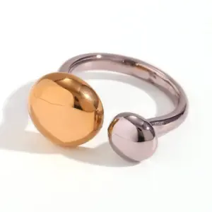 Open Two-Head round Cake Ring-Two-Tone