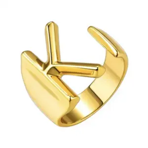 Letter K / Adjustable Opening