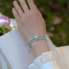 Wholesale Freshwater Pearl Turquoise Bracelet