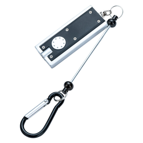 Wholesale DIY Beaded LED Carabiner Light, Square LED Mini Flashlight, Portable Flashlight, Outdoor Camping Lighting