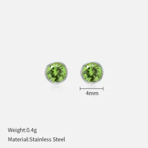 8 Months Light Green-Steel Color