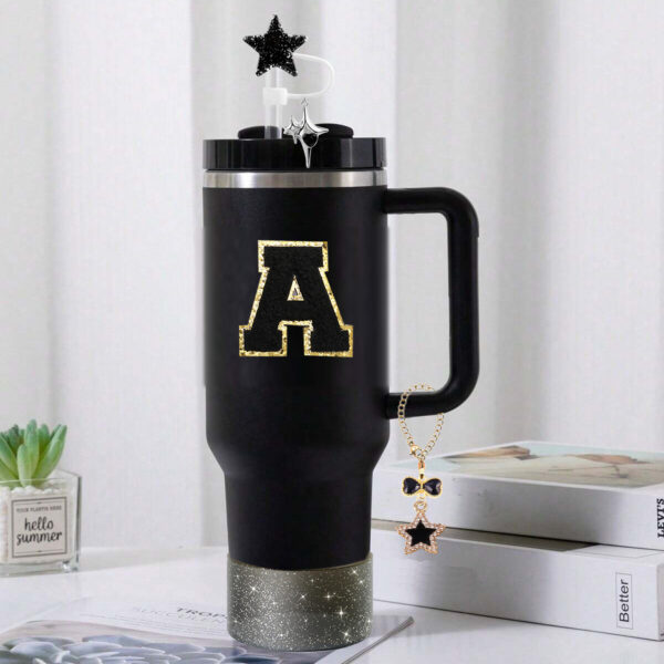 oly-48efb1e35eed138b44fa2ad266bb28f3 Wholesale Silicone Straw Cute Glitter Stars