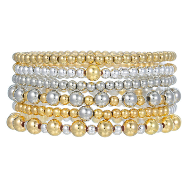 Wholesale Jewelry Niche Design Sense Cross Bracelet suit Sweet Cool Beaded Shell Pearl Bracelet