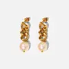 Wholesale Plating Stainless Steel No Inlaid Earrings