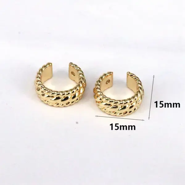 Wholesale 1 Pair Elegant Streetwear Geometric Plating Inlay Copper Artificial Pearls Zircon 18k Gold Plated Ear Studs