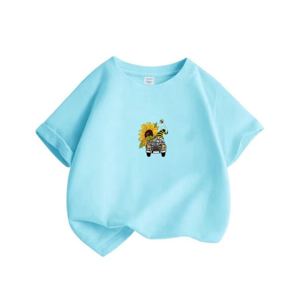 Wholesale sunflower hot stamping paste small pattern clothes UV DTF Ready to Press Transfers Wraps