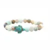 Wholesale Ethnic Style Animal Multicolor Natural Stone Beaded Bracelets
