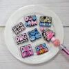 Wholesale Random 100pcs Pet Dog Phrases Letter Beads