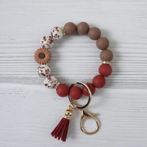 Daisy-brown k1499 red tassel