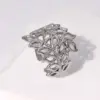 Wholesale Jewelry 304 Stainless Steel 18K Gold Plated Stainless Steel Rings