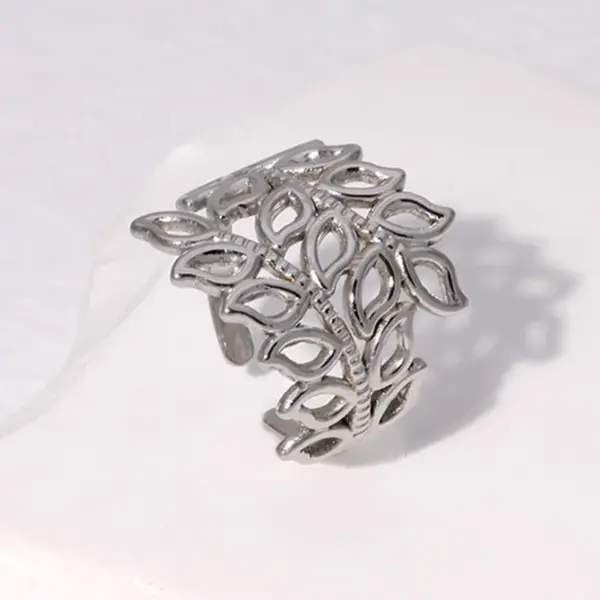 Wholesale Jewelry 304 Stainless Steel 18K Gold Plated Stainless Steel Rings
