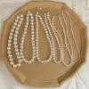 Fashion Solid Color Artificial Pearl Alloy Women's Necklace 1 Piece