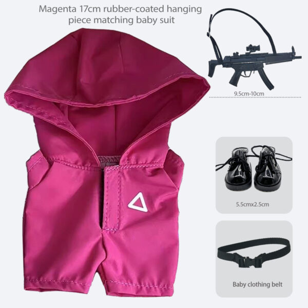 Wholesale Only Clothes 17cm Rag Doll Clothes Doll Clothes