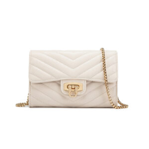 V pattern off-white / 19*3*13CM