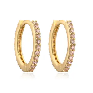 Golden Pink Diamond 1 Pair