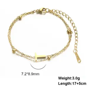 Gold Bracelet-T