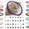 Wholesale Romantic Classic Style Round Natural Stone Bracelets In Bulk
