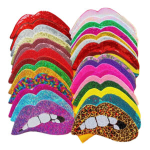 Colorful lips photographed contact customer service