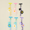 Wholesale Bag charm, phone lanyard, sunflower smiley face creative keychain