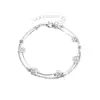Wholesale Fashion Geometric Copper No Inlaid Women's Anklet