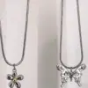 Wholesale Novelty Star Titanium Steel Pendant Necklace In Bulk