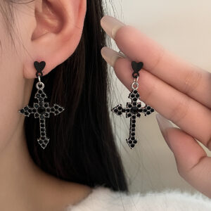 E1143-3 all black cross