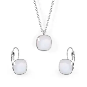 Steel Color-White Crystal
