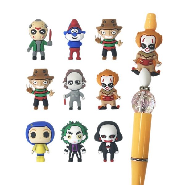 Wholesale Silicone Halloween 3D Cartoon Beads DIY Beading