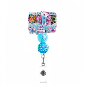 Blue bead style bubble dots