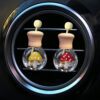 Wholesale Car Air Outlet Perfume BBottle Mushroom Aromatherapy Essential Oil Glass Decorative Empty Bottle Volatile Fragrance Decorative Ornaments