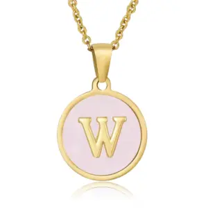 Gold W (Including Chain)