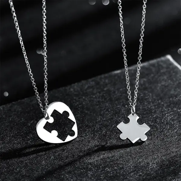Wholesale Fashion Heart Shape Stainless Steel Polishing Pendant Necklace