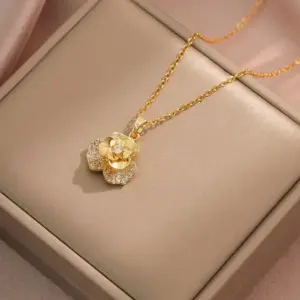 X1033 Gold Rotating Necklace