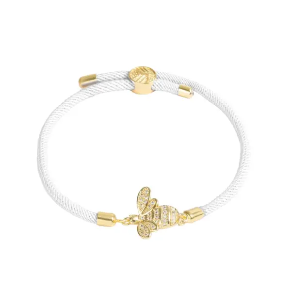 Wholesale Bee Polyester Copper Simple Style Classic Style Polyester Bracelets